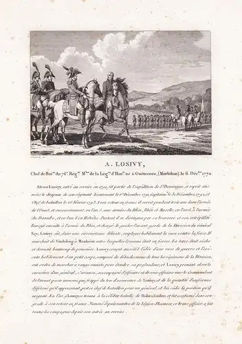 A. Losivy - Alexis Losivy (1770-1807) militaire general French Revolution