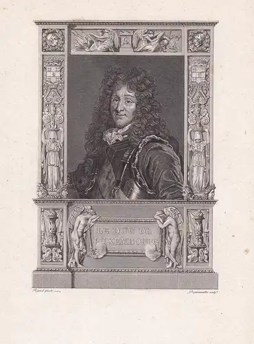 Le Duc de Luxembourg - Francois-Henry de Montmorency-Luxembourg (1628-1695) French general Marechal Portrait