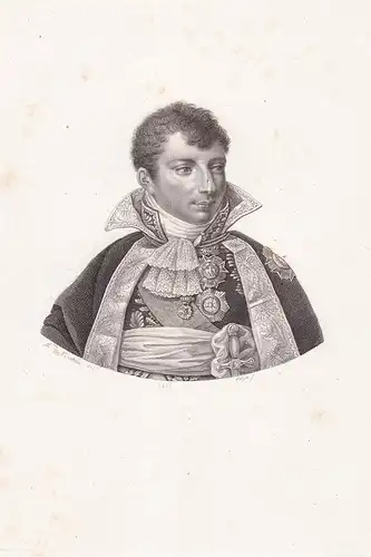 Geraud Christophe Michel Duroc (1772-1813) Duc de Frioul French general Revolution Portrait