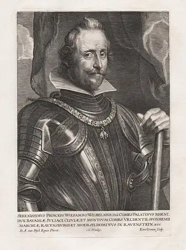 Serenissimus Princeps Wolfgangus Wilhelmus... - Wolfgang Wilhelm von Pfalz-Neuburg (1578-1653) Reichsfürst Für