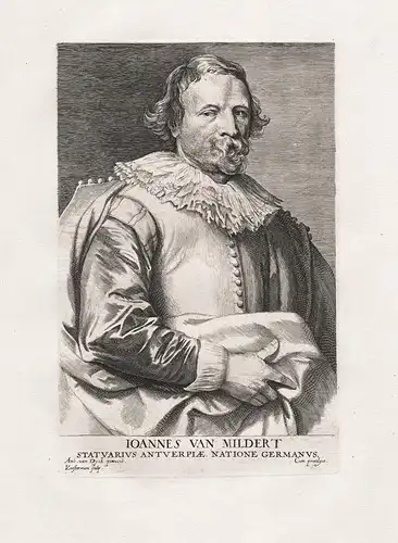 Ioannes van Mildert - Johannes van Mildert (1588-1638) Flemish sculptor Bildhauer beeldhouwer Portrait