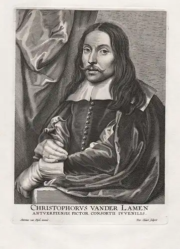 Christophorus vander Lamen - Christoffel Jacobsz van der Laemen (c.1607-1651) Maler painter Kunstschilder pitt