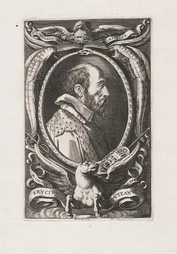 Erycius Puteanus - Erycius Puteanus (1574-1646) humanist Vento Padova Dordrecht Milano Portrait