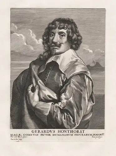 Gerardus Honthorst - Gerrit van Honthorst (1590-1656) Maler painter Kunstschilder pittore Portrait