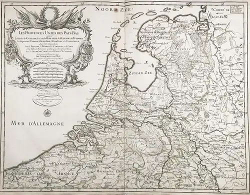 Les Provinces Unies des Pays-Bas scavoir Le Duché de Gueldre, les Com.tes de Hollande, de Zelande, de Zutphen,