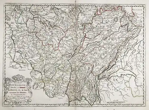 Les Deux Bourgognes Duché, et Comté la Bresse, &c la Souveraineté de Dombes, le Nivernois, &c. - Bresse Dombes