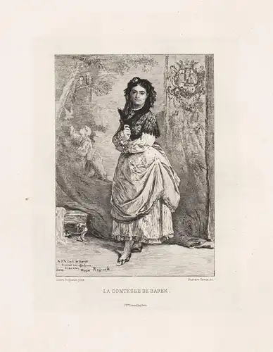 La Comtesse de Barek Portrait