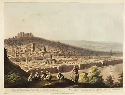 View of Jerusalem from the Mount of Olives - Jerusalem Israel Palestine Palästina Judaica