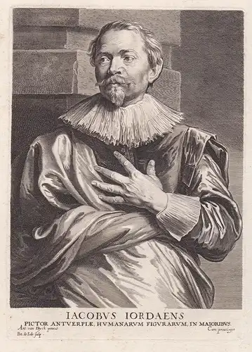 Iacobus Iordaens - Jacob Jordaens (1593-1678) Flemish painter pittore peintre Kunstschilder Maler Portrait