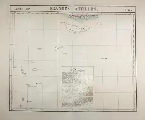 Amer. Sep. / Grandes Antilles. / N° 73 - Jamaica island Antilles Port Royal America Amerique Amerika / from: A