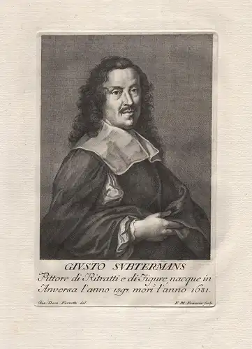 Giusto Subtermans - Justus Sustermans (1597-1681) Maler peintre Flemish painter pittore Kunstschilder Portrait