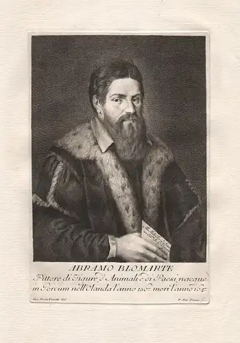 Abramo Blomarte - Abraham Bloemaert (1564-1651) Maler peintre painter pittore Kunstschilder Portrait