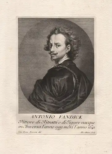 Antonio Vandick - Anthonis van Dyck (1599-1641) Maler peintre painter pittore Kunstschilder Portrait