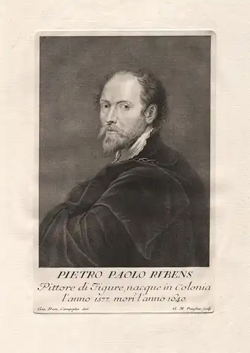 Pietro Paolo Rubens - Peter Paul Rubens (1577-1640) Maler peintre painter pittore Kunstschilder Portrait