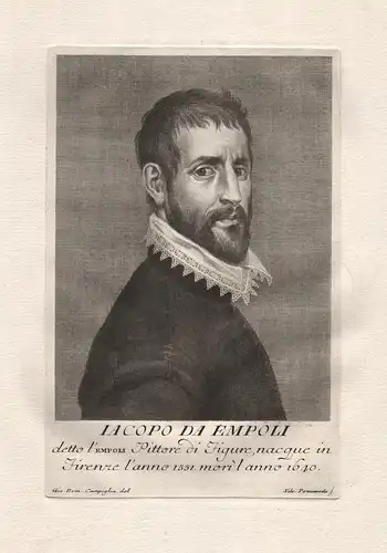 Iacopo da Empolli - Jacopo da Empoli (1551-1640) Maler peintre Italian painter pittore Kunstschilder Portrait