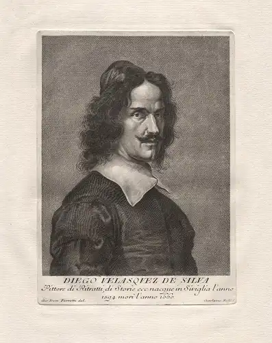 Diego Velasquez de Silva - Diego Velasquez (1599-1660) Maler peintre painter pittore Kunstschilder Portrait