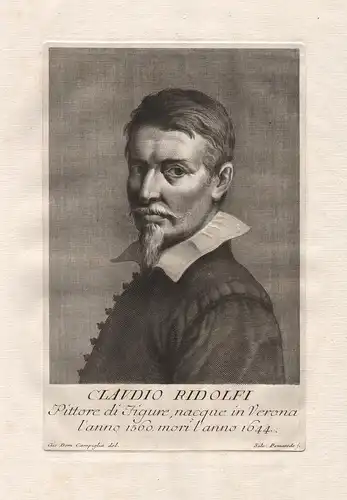 Claudio Ridolfi - Claudio Ridolfi (1570-1644) Maler peintre painter pittore Kunstschilder Portrait