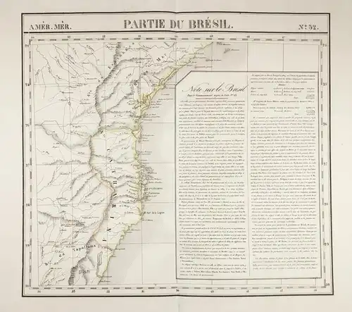 Amér. Mér. / Partie du Bresil. / N° 32 - Brasil Brazil Brasilien South America Amerika Südamerika Amerique / f