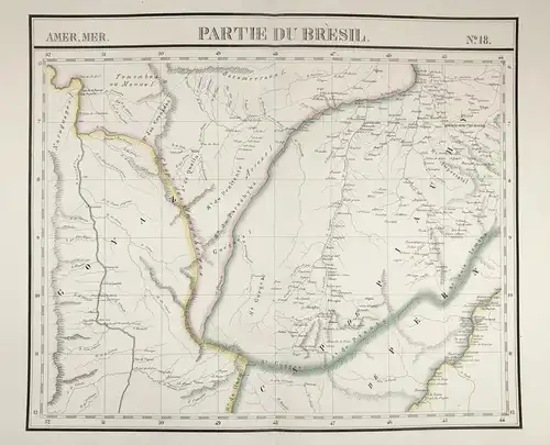 Amér. Mér. / Partie du Brésil. / N° 18 - Brazil Brasil Piaui South America Amerika Südamerika Amerique / from: