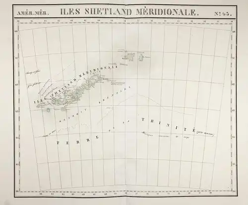 Amér. Mér. / Iles Shetland Meridionale. / N° 43 - South Shetland Islands Antarctic Antarktis Polar / from: Atl