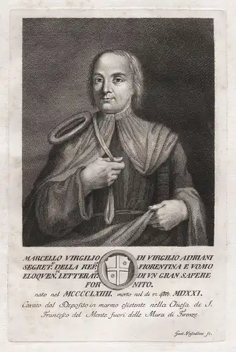 Marcello Virgilio di Virgilio Adriani Segret.ro della Rep.ca Fiorentina... - Marcello Adriani (1464-1521) Fire