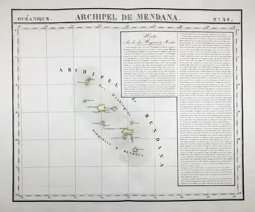 Oceanique / Archipel de Mendana / No. 34 - Marquesas French Polynesia Pacific Ocean Archipel des Marquises / f