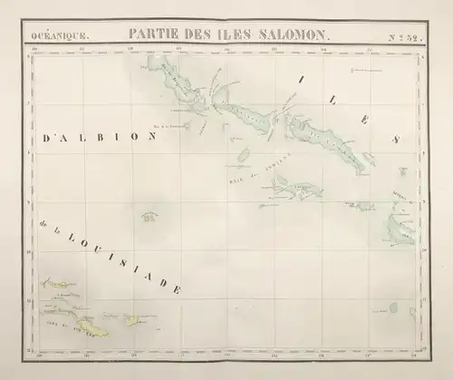 Oceanique / Partie des Iles Salomon / No. 32 - Solomon Islands Salomon-Inseln South Pacific Ocean Oceania / fr