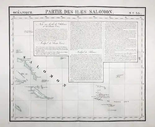 Oceanique / Partie des Iles Salomon / No. 33 - Solomon Islands Salomon-Inseln South Pacific Ocean Oceania / fr