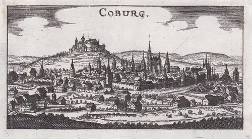 Coburg - Coburg / Oberfranken Franken / Bayern / Gesamtansicht Ansicht