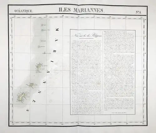 Oceanique / Iles Mariannes / No. 5 - Mariana Islands Pacific Ocean Archipelago Asia Asie Asien / from: Atlas U