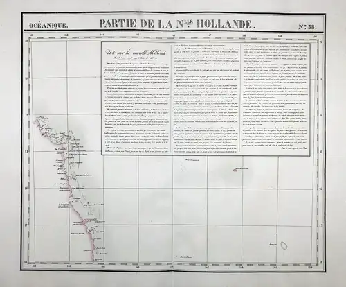 Oceanique / Partie de la N.lle Hollande / No. 48 - Australia Australien Australie Queensland coast / from: Atl