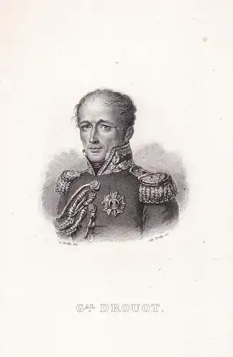G.al Drouot - Antoine Drouot (1774-1847) French officer Revolution Napoleonic Wars Portrait