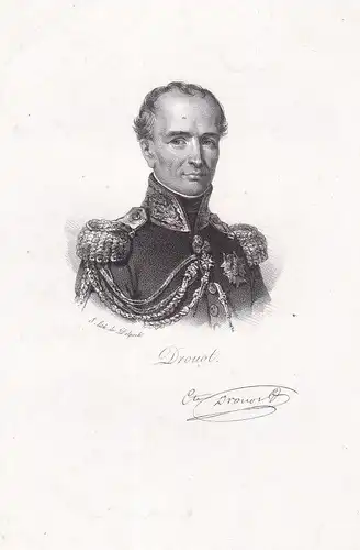 Drouot - Antoine Drouot (1774-1847) French officer Revolution Napoleonic Wars Portrait