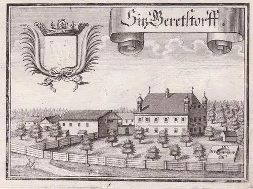 Sitz Geretstorff - Schloss Geretsdorf / Burgkirchen / Braunau / Oberösterreich / Österreich