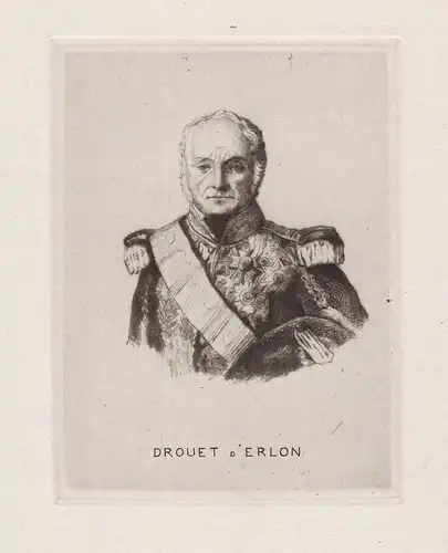 Drouet d'Erlon - Jean-Baptiste Drouet d'Erlon (1765-1844) French General militaire Portrait