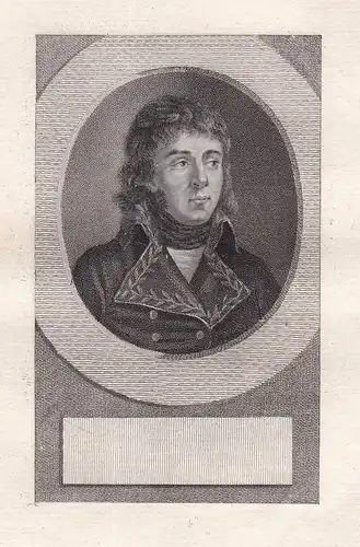 Louis Charles Antoine Desaix (1768-1800) French General Egypt Egypte Napoleonic Wars Portrait
