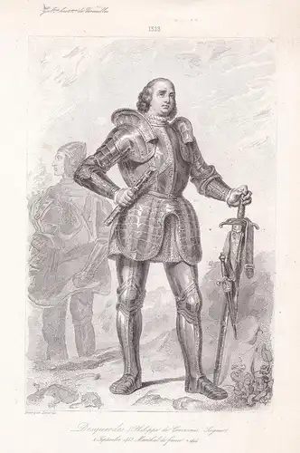 Desquerdes (Philippe de Crevecoeur, Seigneur) - Philippe de Crevecoeur d'Esquerdes (1418-1494) French military