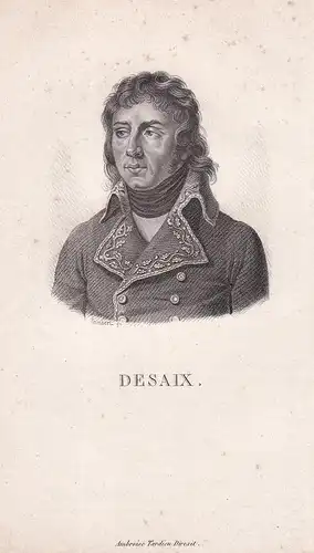 Desaix - Louis Charles Antoine Desaix (1768-1800) French General Egypt Egypte Napoleonic Wars Portrait