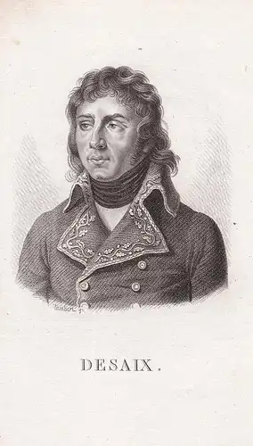 Desaix - Louis Charles Antoine Desaix (1768-1800) French General Egypt Egypte Napoleonic Wars Portrait