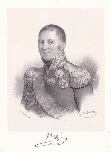 Alexandre Elisabeth Michel Digeon (1771-1826) French General Napoleonic Wars Revolution Portrait