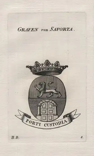 Grafen von Saporta - Wappen coat of arms