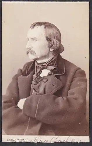 Wilhelm von Kaulbach (1805-1874) - Maler painter München Arolsen / Portrait CDV Foto Photo vintage