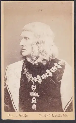 Ludwig Löwe (1795-1871) - Als Kaiser Maximilian im Stück Landfrieden; Schauspieler Wien Prag Kassel Rinteln /