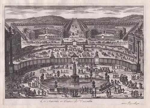 Les Avenues et Ecuries de Versailles - Chateau de Versailles jardin garden place castle Schloss Architektur ar