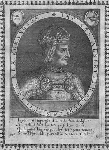 Albrecht II Kaiser König Portrait