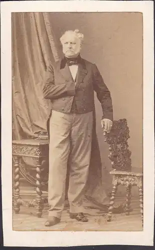 Paul de Segur (1809 - 1886) Comte Paris homme politique / Portrait CDV Foto Photo vintage noblesse Adel