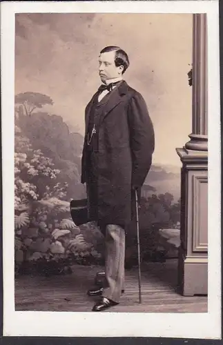 Jaques Godart (1850 - 1906) Marquis de Belbeuf / Portrait CDV Foto Photo vintage noblesse Adel