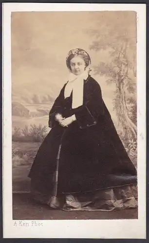 Eugenie Caroline de Grille d'Estoublon Comtesse Goy de Marcieu (1835-1911) wife of Goy Emé de Marcieu (1832-18