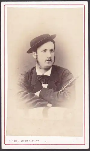 Jean de Blou (1853 - 1875) / Portrait CDV Foto Photo vintage noblesse Adel