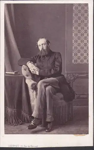 Comte Paul de Chabrillon / Portrait CDV Foto Photo vintage noblesse Adel